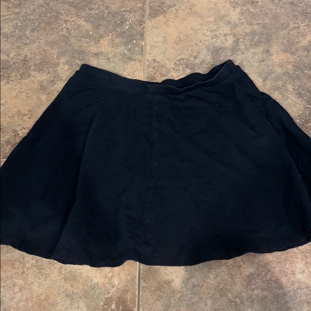 Black skirt